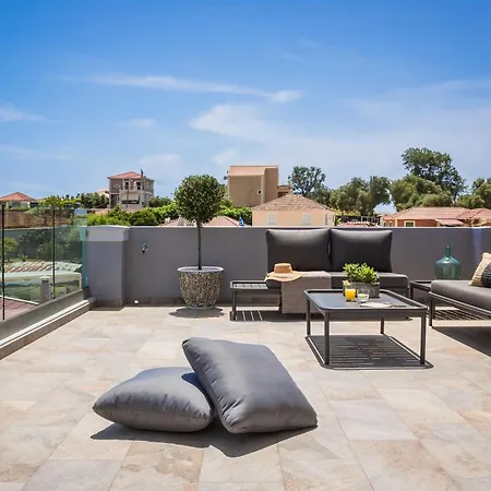 Modern Kefalonia 3 Bedrooms Anthelia Private Pool Stunning Sea Views Klismata Villa Spartià