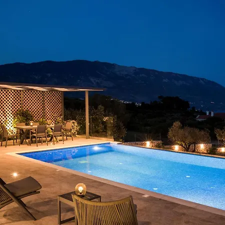 Modern Kefalonia 3 Bedrooms Anthelia Private Pool Stunning Sea Views Klismata