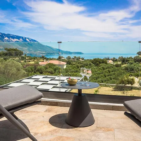 Villa Modern Kefalonia 3 Bedrooms Anthelia Private Pool Stunning Sea Views Klismata Spartià