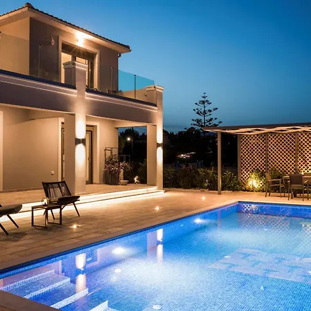Villa Modern Kefalonia 3 Bedrooms Anthelia Private Pool Stunning Sea Views Klismata