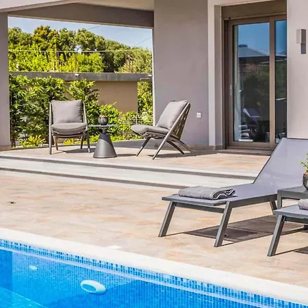 Villa Modern Kefalonia 3 Bedrooms Anthelia Private Pool Stunning Sea Views Klismata Spartia (Kefalonia)