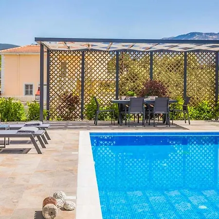 Modern Kefalonia 3 Bedrooms Anthelia Private Pool Stunning Sea Views Klismata *