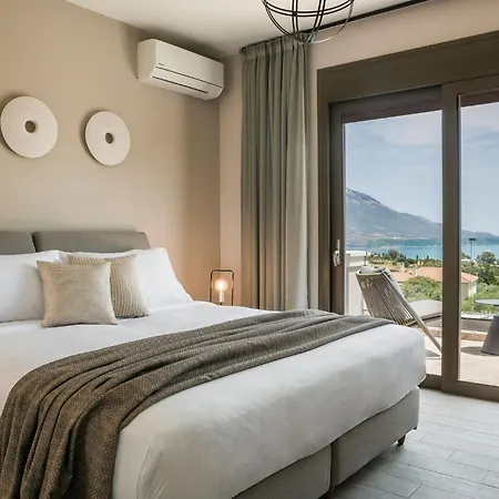 Modern Kefalonia 3 Bedrooms Anthelia Private Pool Stunning Sea Views Klismata *
