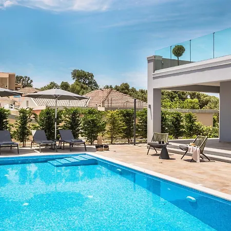 Modern Kefalonia 3 Bedrooms Anthelia Private Pool Stunning Sea Views Klismata